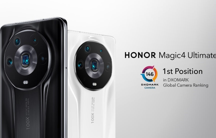 HONOR Magic4 Ultimate стал лучшим в мире камерофоном по версии рейтинга DxoMark
